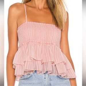 BB Dakota Ruffle Tank Top